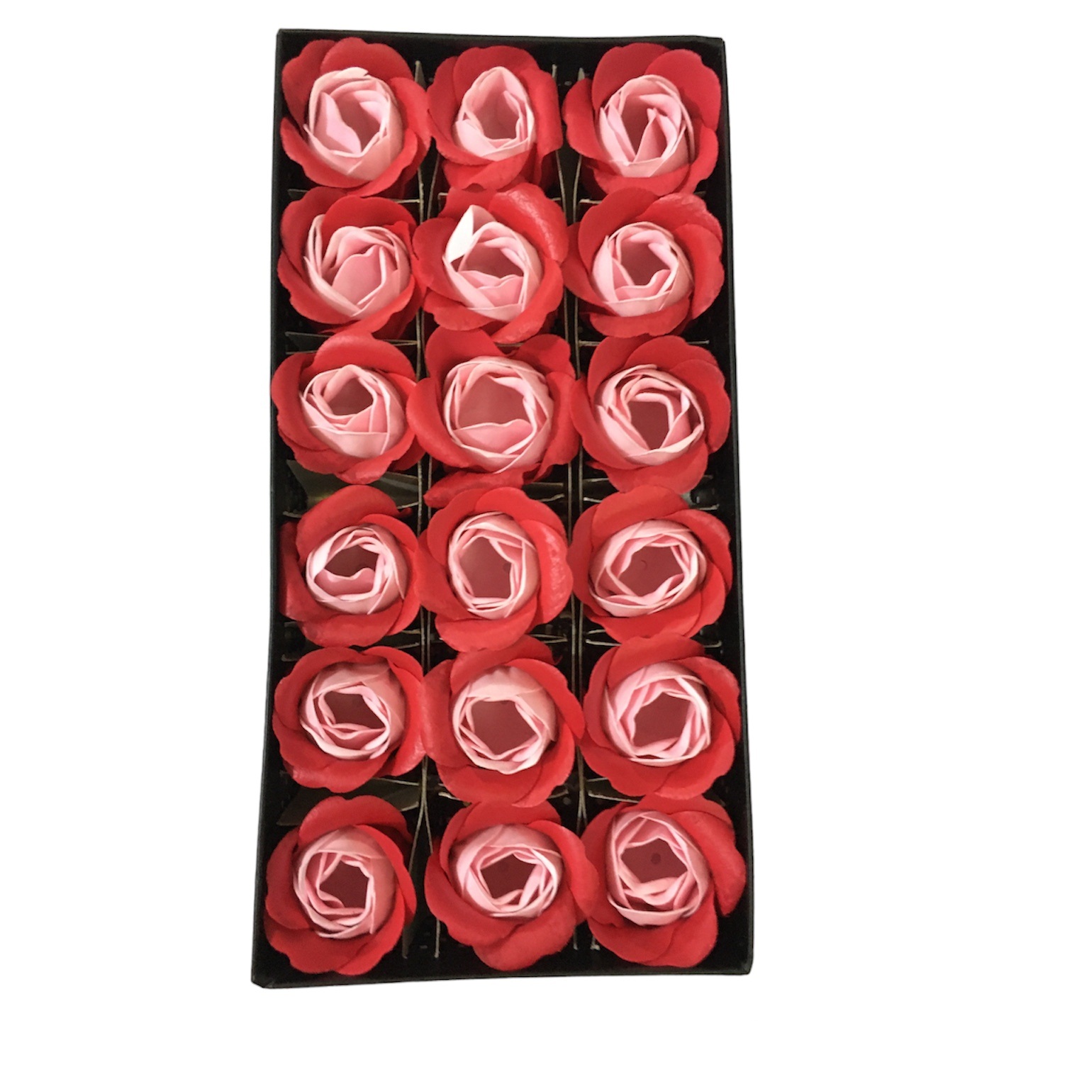 صابون تزیینی مدل گل بسته 18 عددی