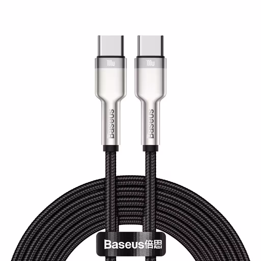 کابل تبدیل USB-C باسئوس مدل Metal Data Cable-100W طول 2 متر