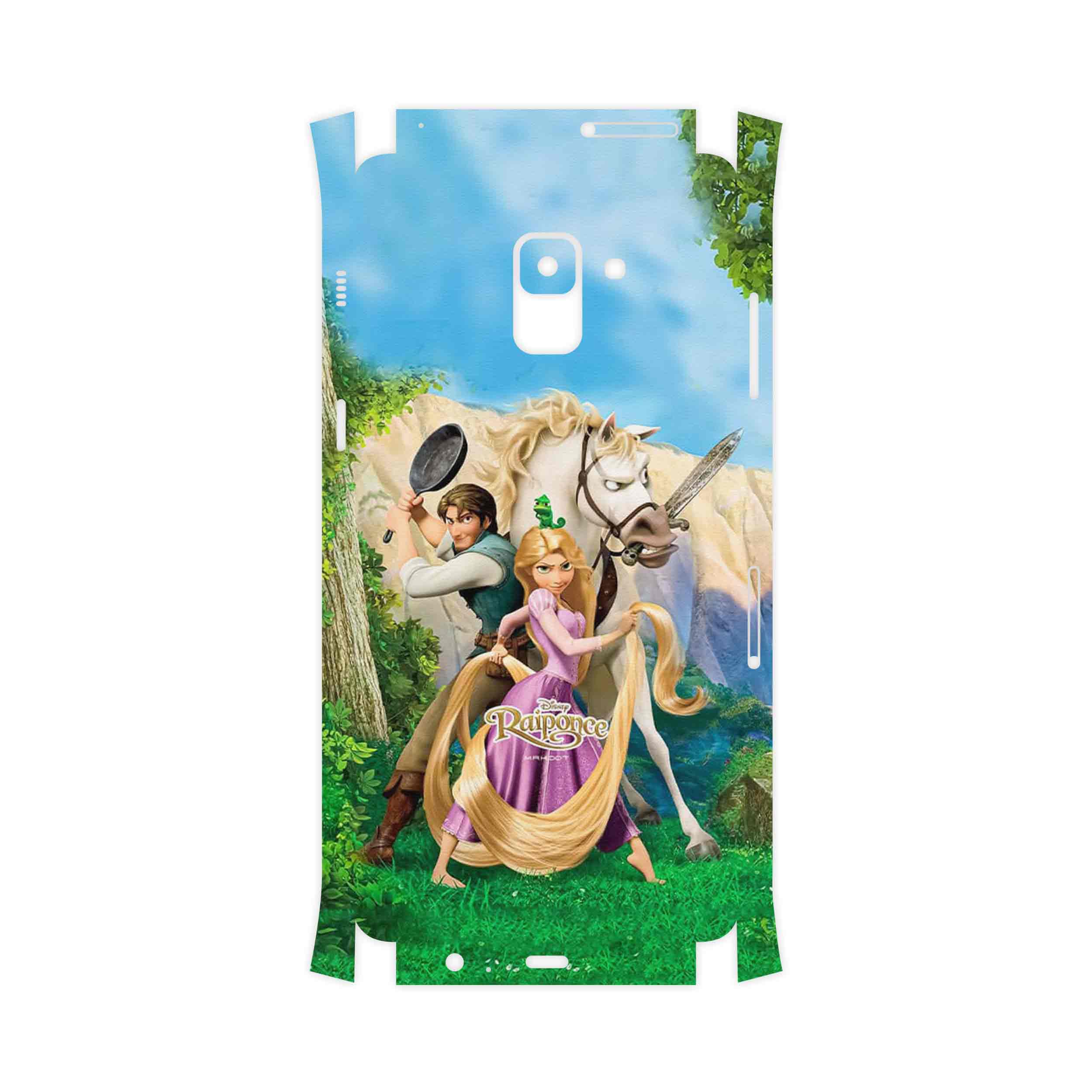 برچسب پوششی ماهوت مدل Rapunzel-FullSkin مناسب برای گوشی موبایل سامسونگ Galaxy A8 Plus 2018