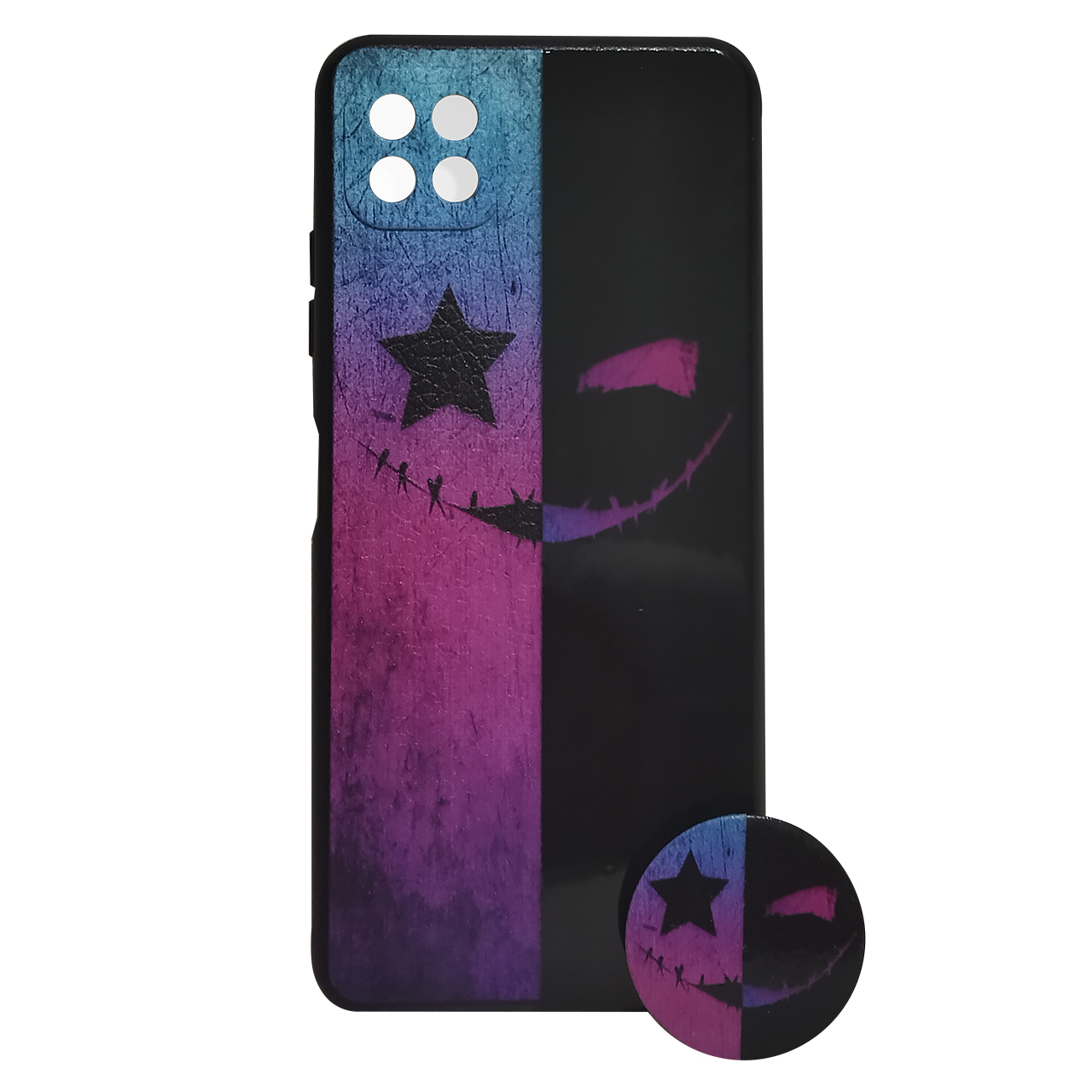 کاور کد 1982 مناسب برای گوشی موبایل سامسونگ GALAXY A22 5G به همراه پایه نگهدارنده