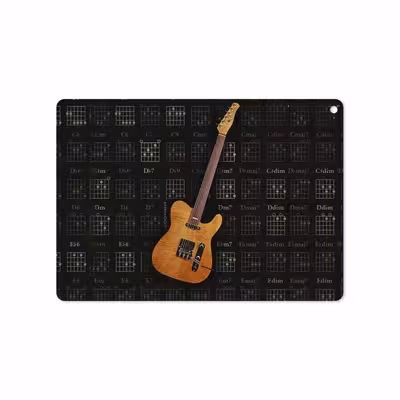 برچسب پوششی ماهوت مدل Guitar-Instrument مناسب برای تبلت اپل iPad Air 2 2014 A1567