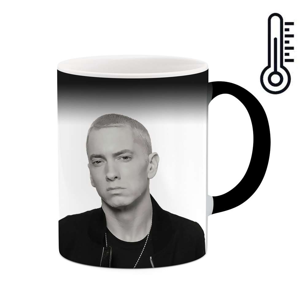 ماگ حرارتی طرح رپر EMINEM مدل mgph10356