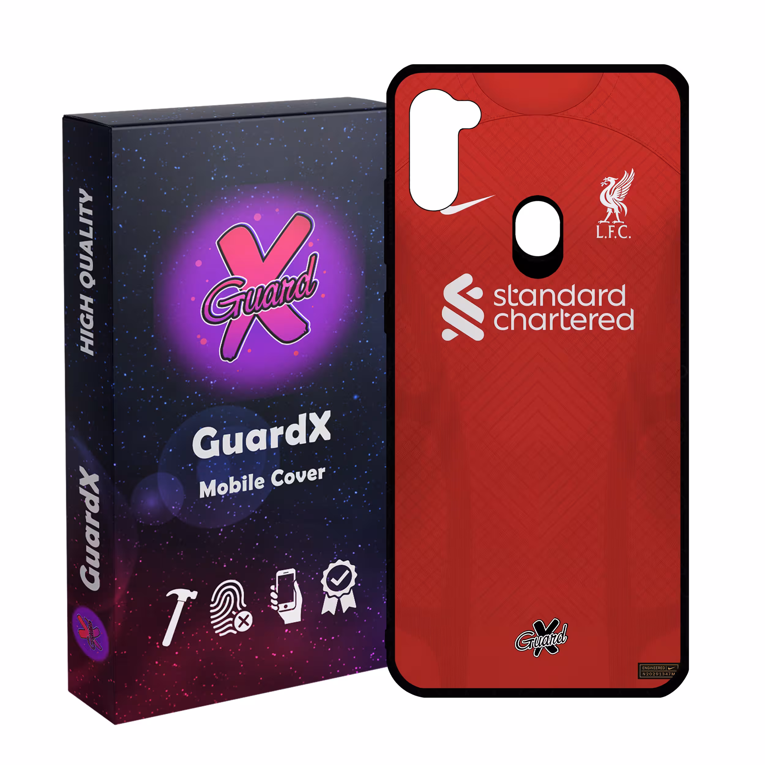 کاور گارد ایکس طرح لیورپول مدل Glass10468 مناسب برای گوشی موبایل سامسونگ Galaxy A11/M11