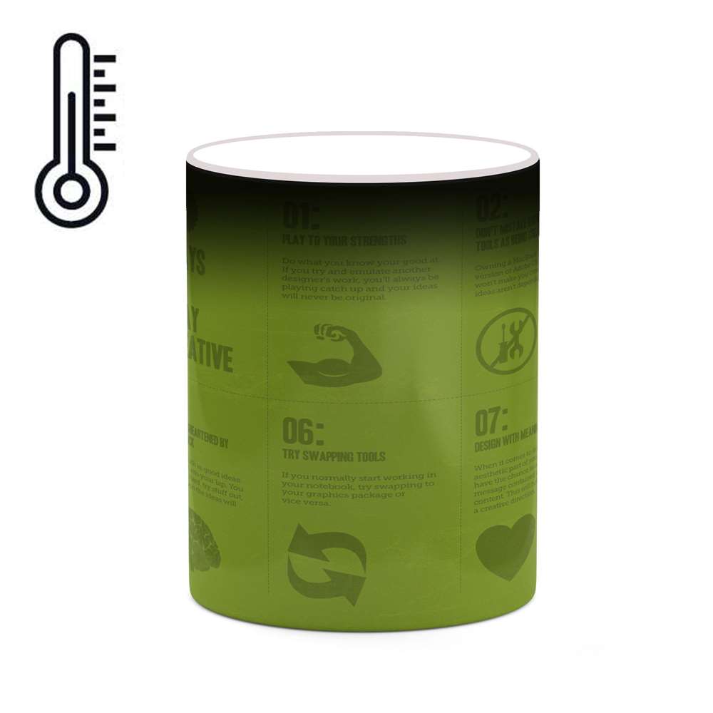 ماگ حرارتی کاکتی طرح فانتزی مدل mgh18961