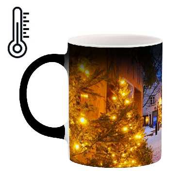 ماگ حرارتی طرح کریسمس مدل mgph14454