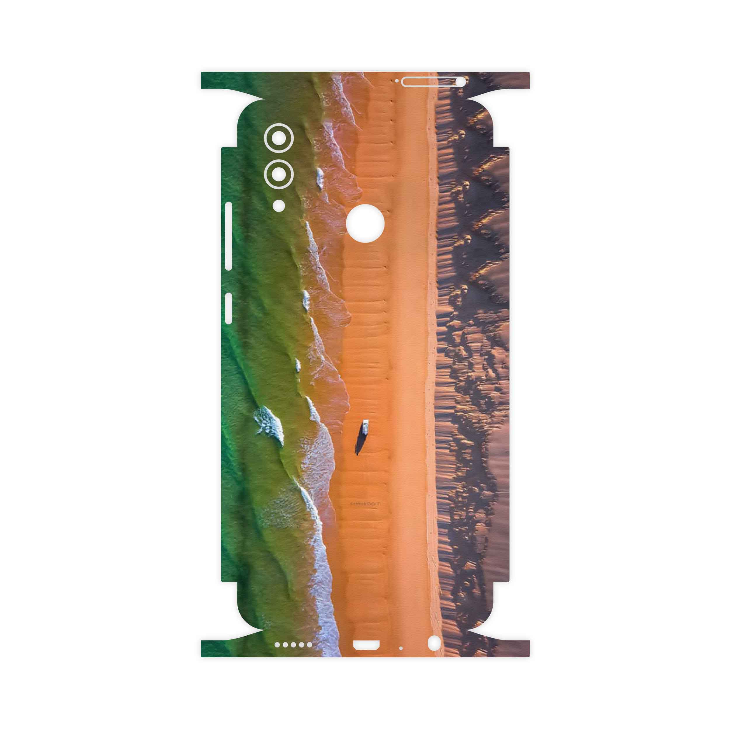 برچسب پوششی ماهوت مدل Beach and Green Sea-FullSkin مناسب برای گوشی موبایل آنر 10 Lite