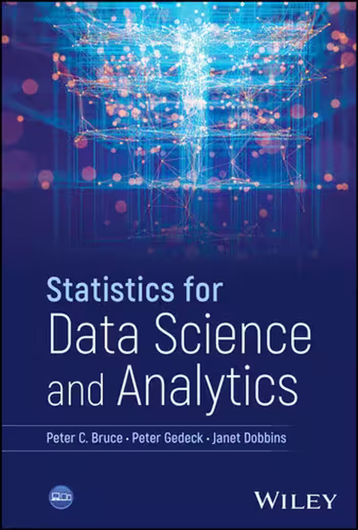 خرید و دانلود نسخه کامل کتاب Statistics for Data Science and Analytics