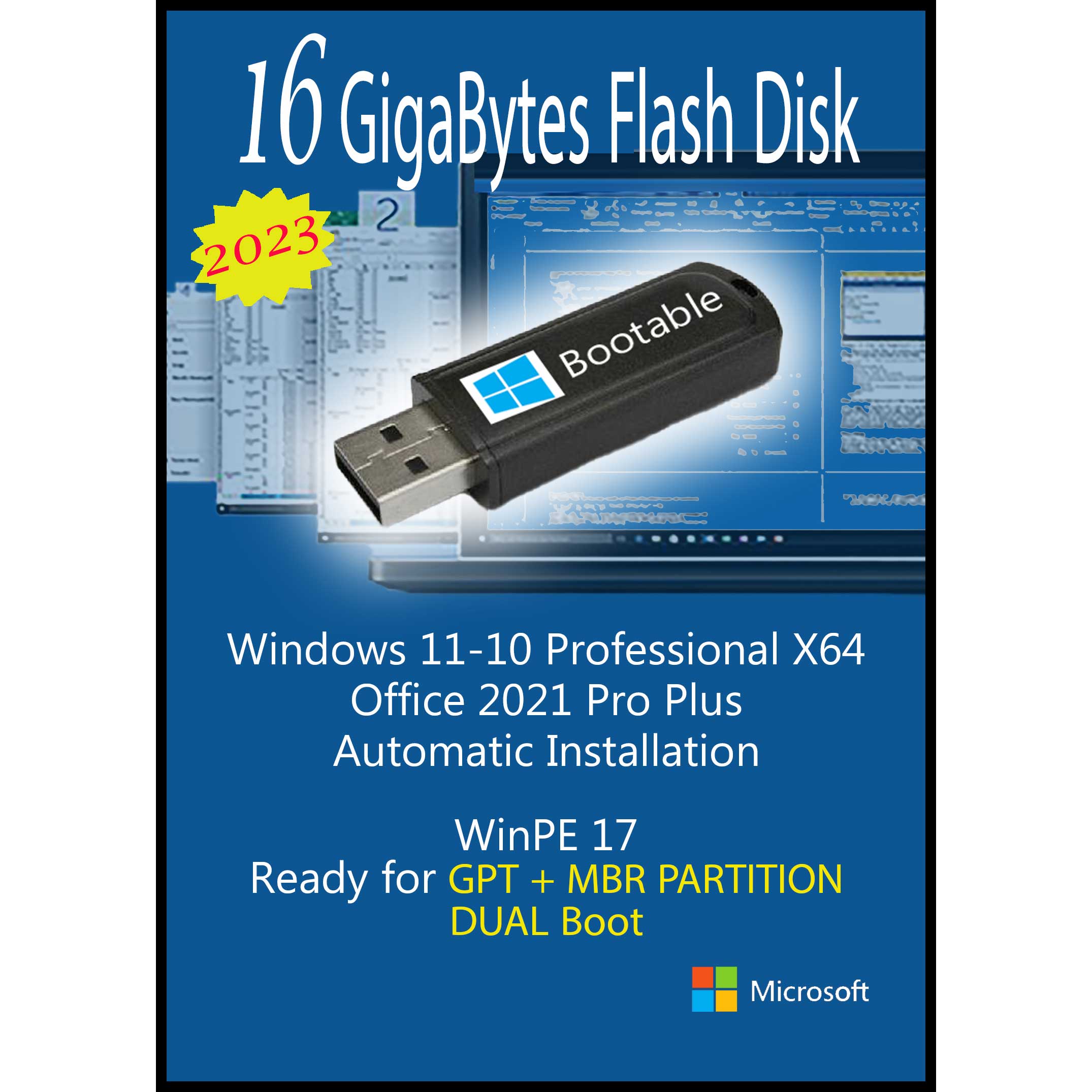 سیستم عامل Windows 11 10 2023 - Office 2021 Pro Plus نشر مایکروسافت