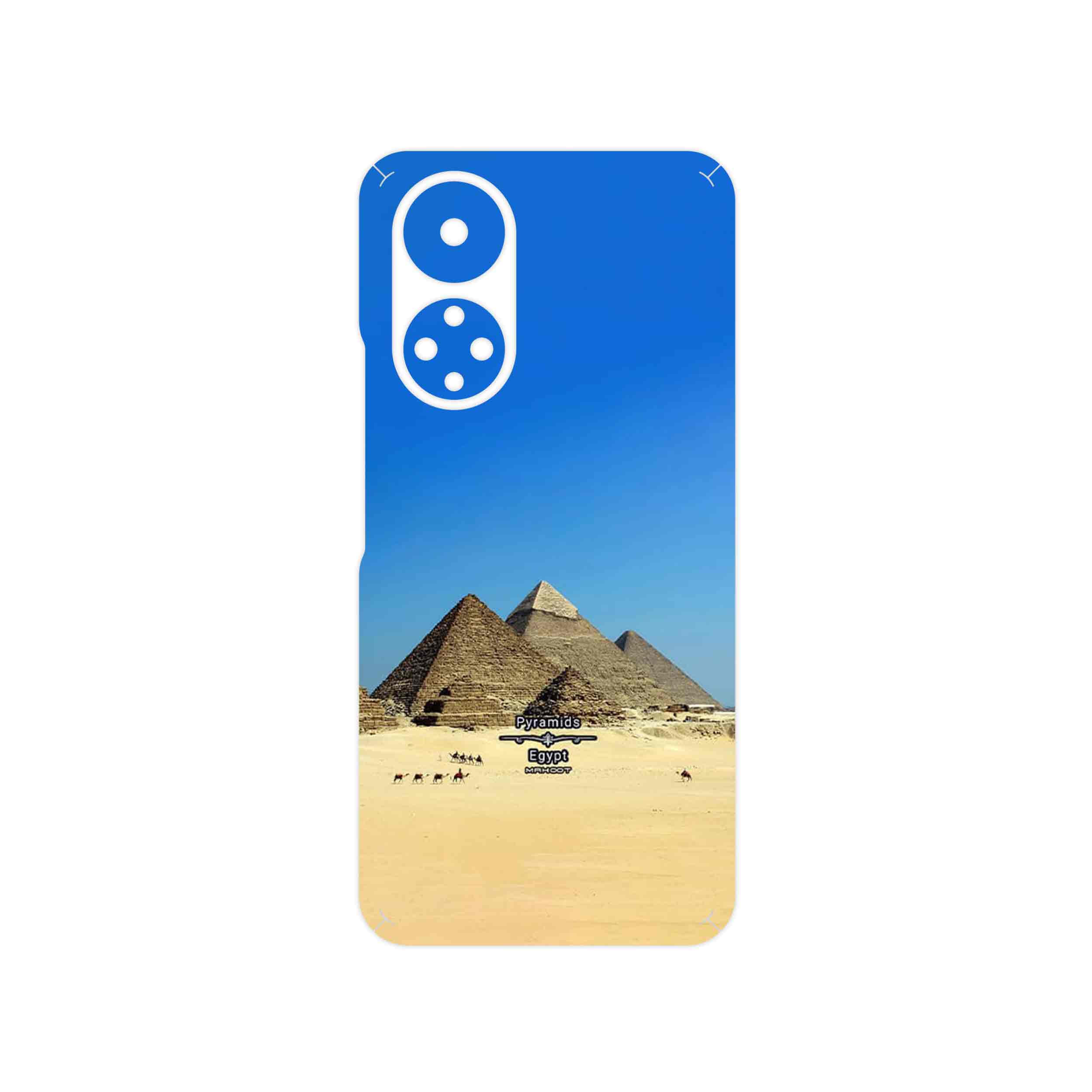 برچسب پوششی ماهوت مدل Pyramids of Egypt مناسب برای گوشی موبایل آنر X7