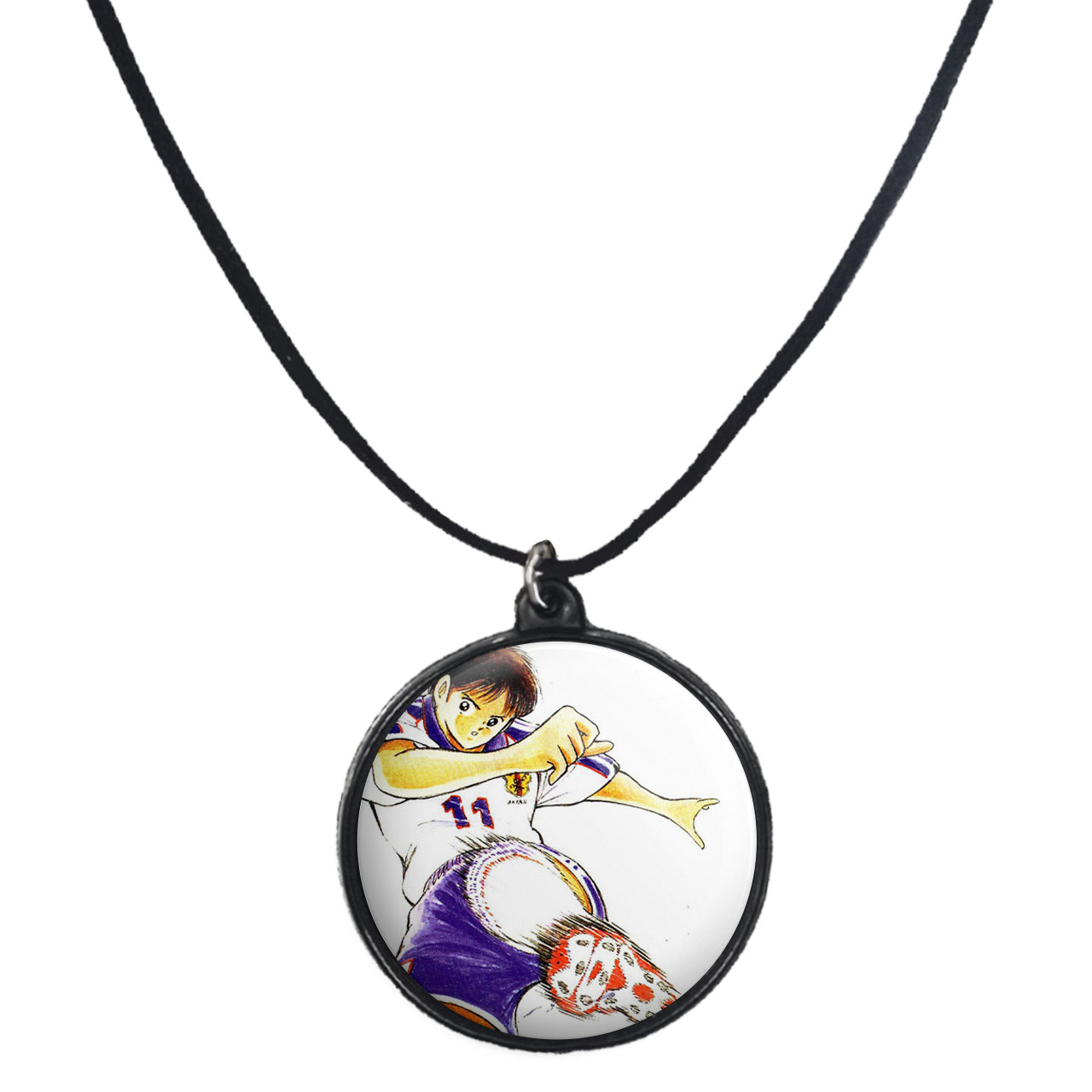 گردنبند پرمانه طرح فوتبالیست ها کد pmb.22327 مدل دو طرفه