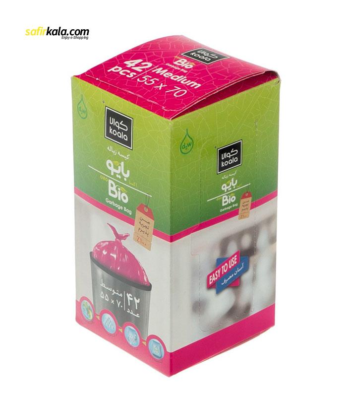 کیسه زباله کوالا مدل SAT683 بسته 42 عددی