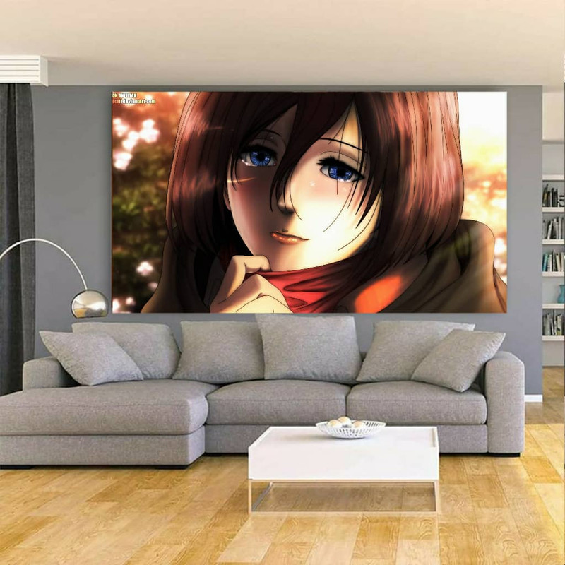 تابلو شاسی طرح انیمه اتک آن تایتان مدل SDT22 | دنیای قاب