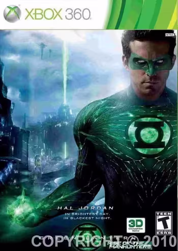 بازی ایکس باکس 360 green lantern