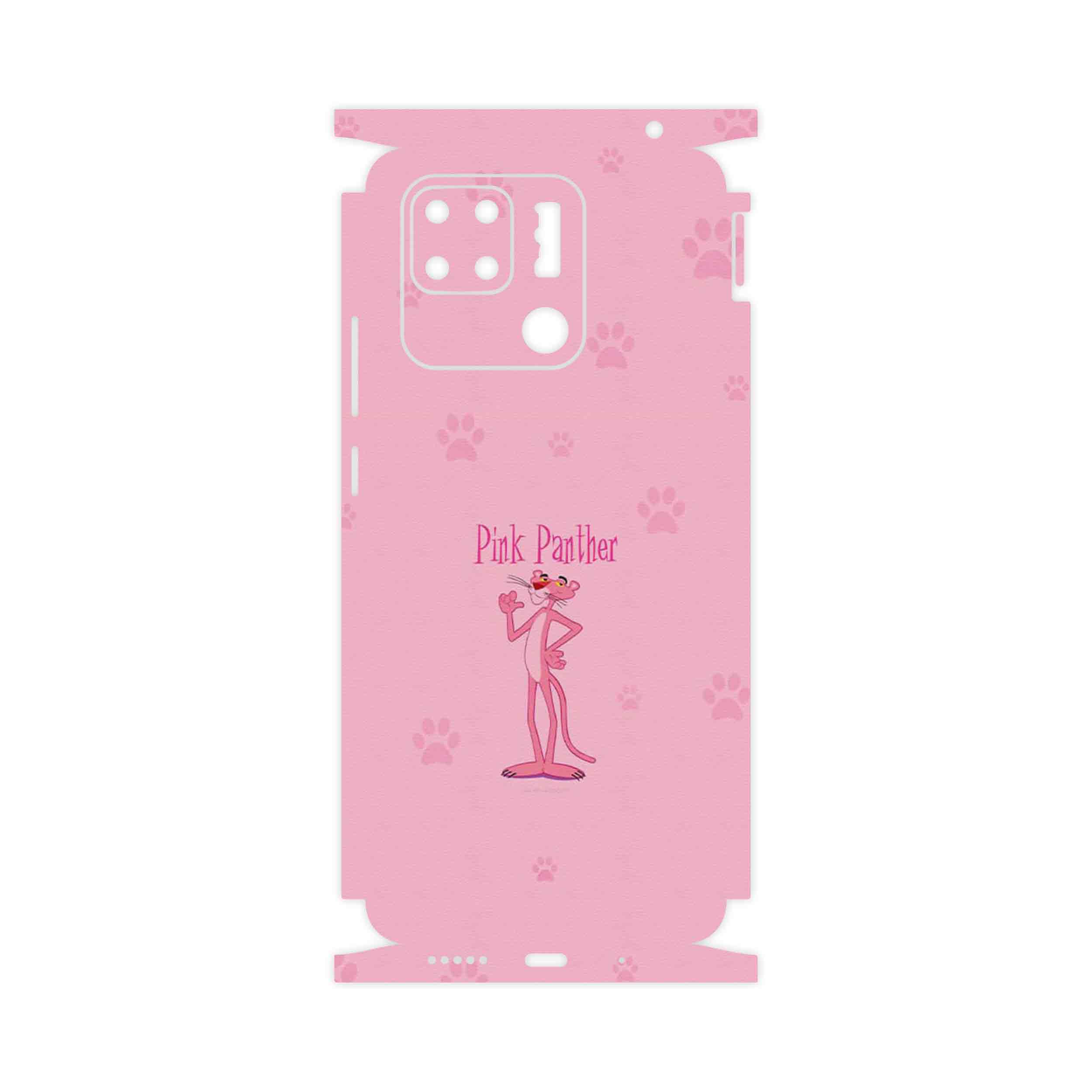 برچسب پوششی ماهوت مدل The Pink Panther-FullSkin مناسب برای گوشی موبایل شیائومی Redmi 10C