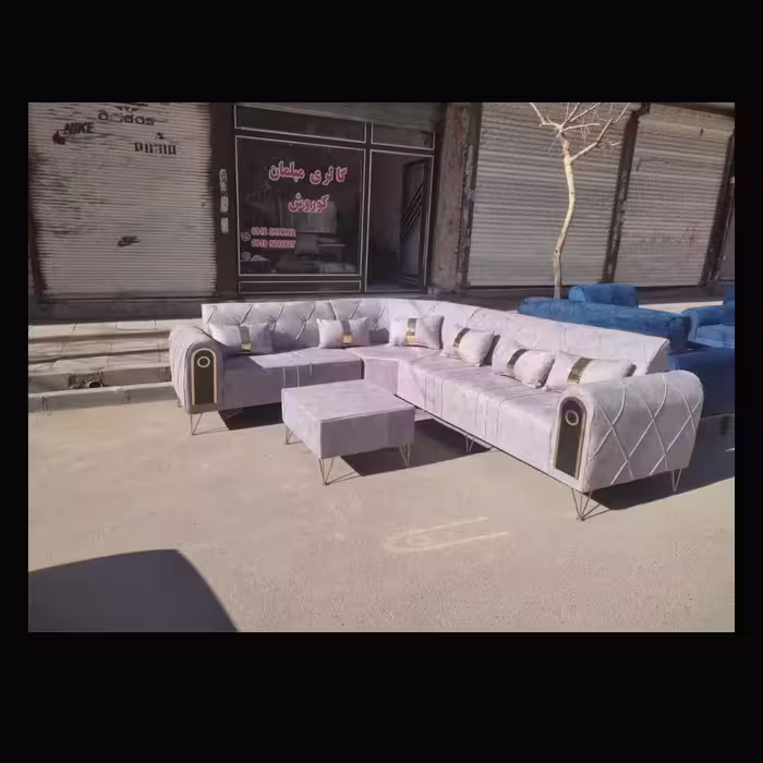 مبل راحتی ال ست 6 نفره بادوام 