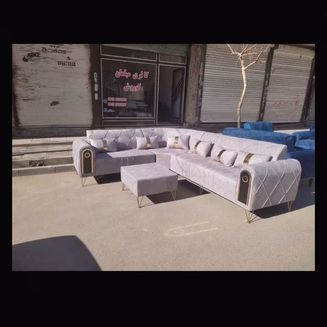 مبل راحتی ال ست 6 نفره بادوام 