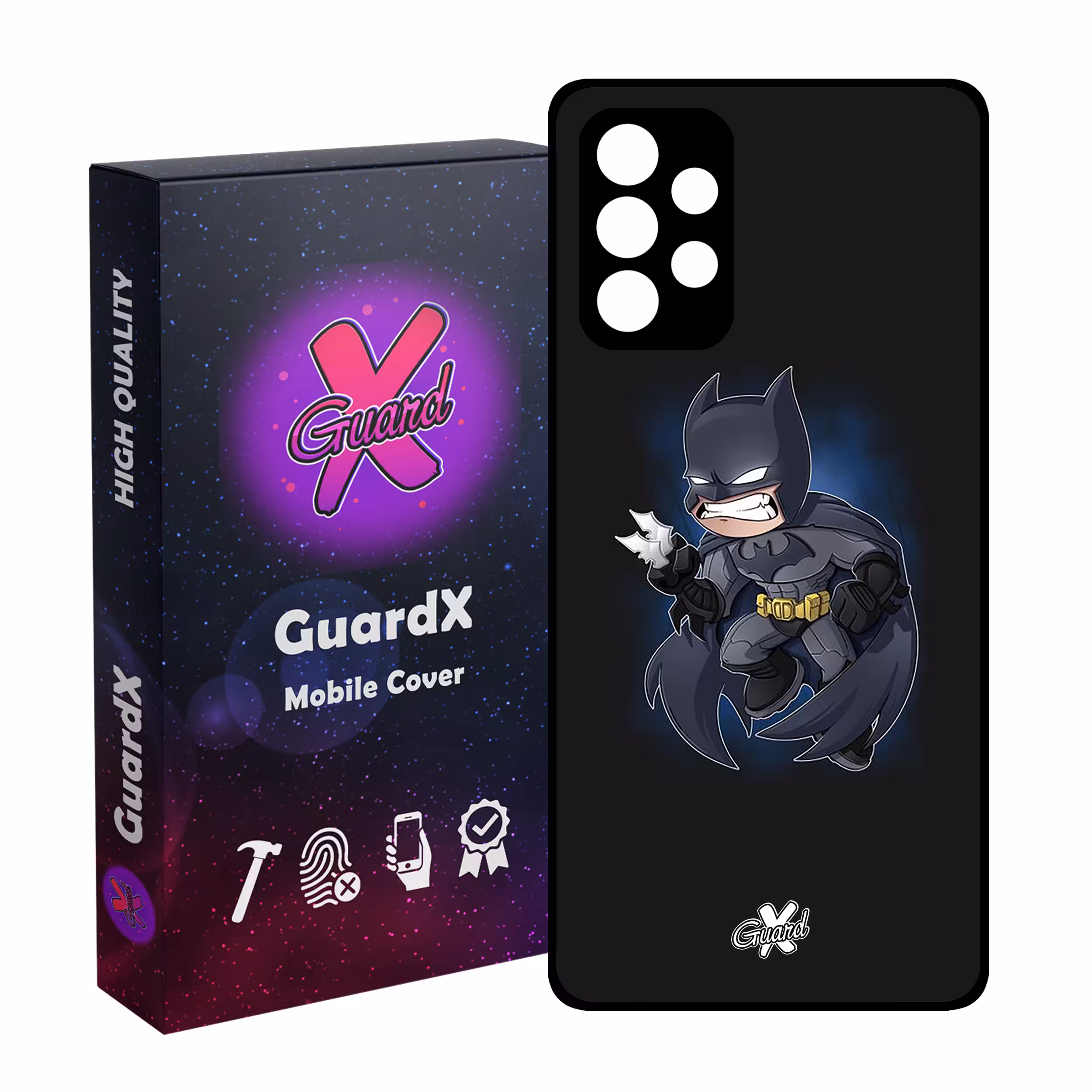 کاور گارد ایکس طرح Batman مدل Glass10049 مناسب برای گوشی موبایل سامسونگ Galaxy A53