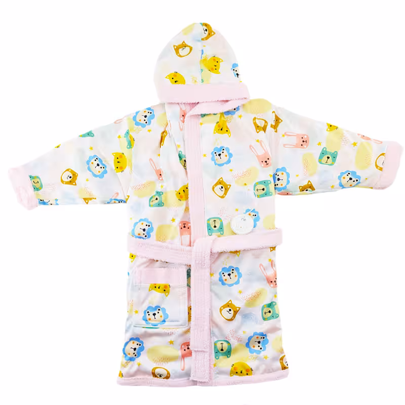 حوله تن پوش کلاه دار حیوانات و ابر مادرکر Mothercare