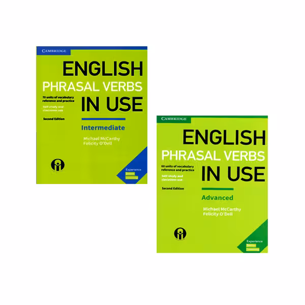 کتاب English Phrasal Verbs In Use اثر Michael Mccarthy And Felicity O`dell انتشارات الوندپویان دو جلدی