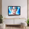 تابلو مدل dragon ball super saiyajin کد F-12003