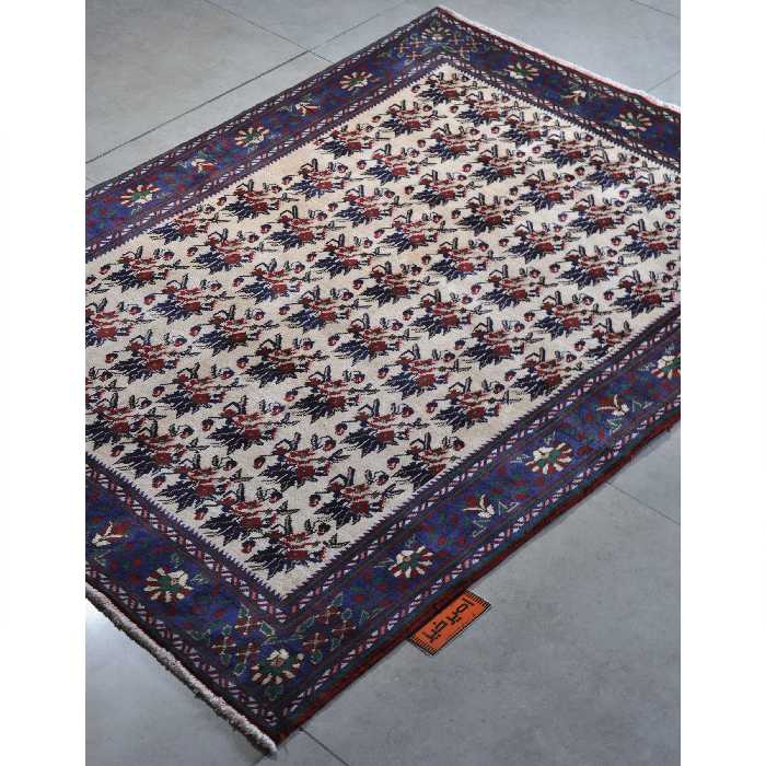 فرش دستبافت سه متری امیرخیز مدل ایلیاتی کد 109996