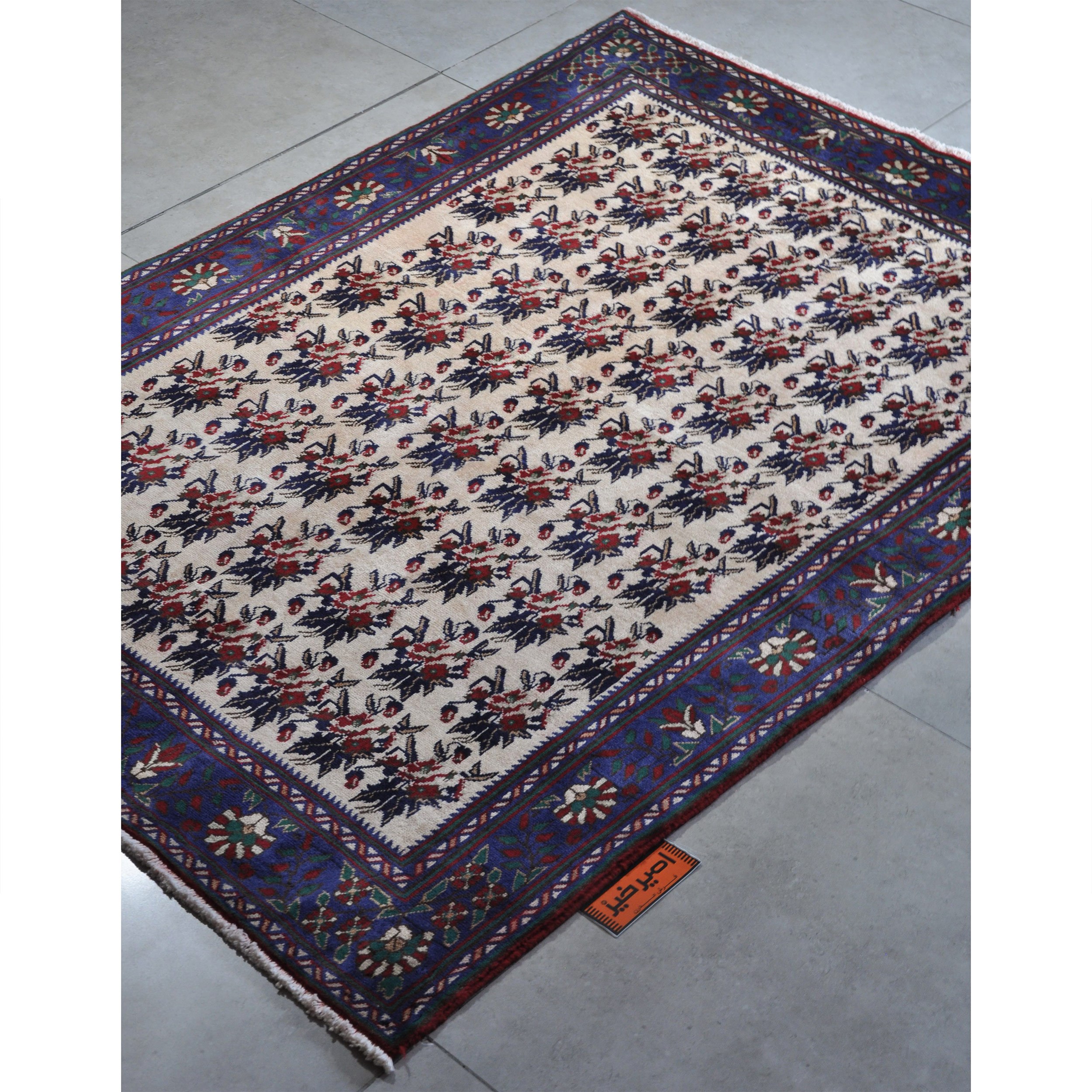 فرش دستبافت سه متری امیرخیز مدل ایلیاتی کد 109996