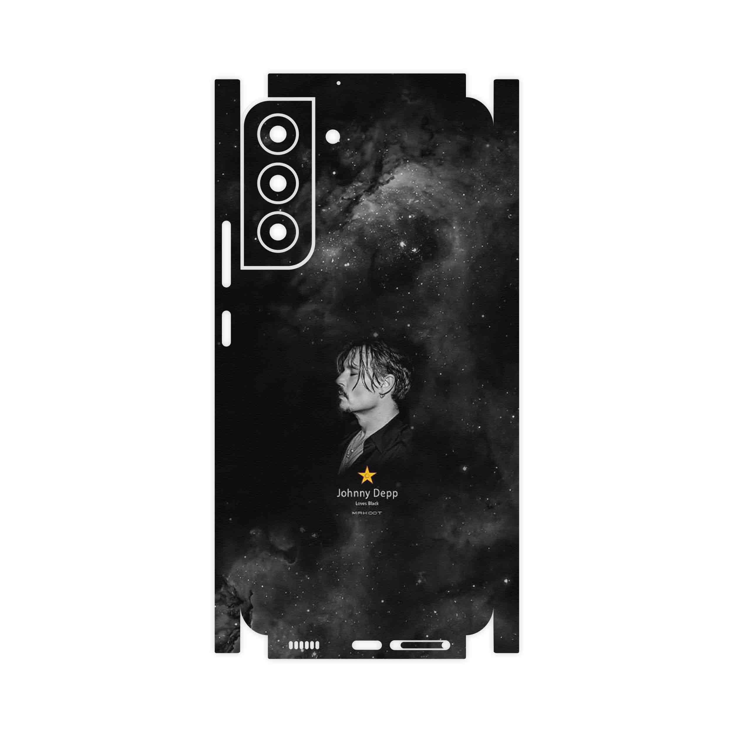برچسب پوششی ماهوت مدل Johnny Depp-FullSkin مناسب برای گوشی موبایل سامسونگ Galaxy S22 Plus 5G