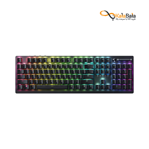 خرید کیبورد گیمینگ بیسیم ریزر مدل DEATHSTALKER V2 PRO • سوئیچ قرمز
