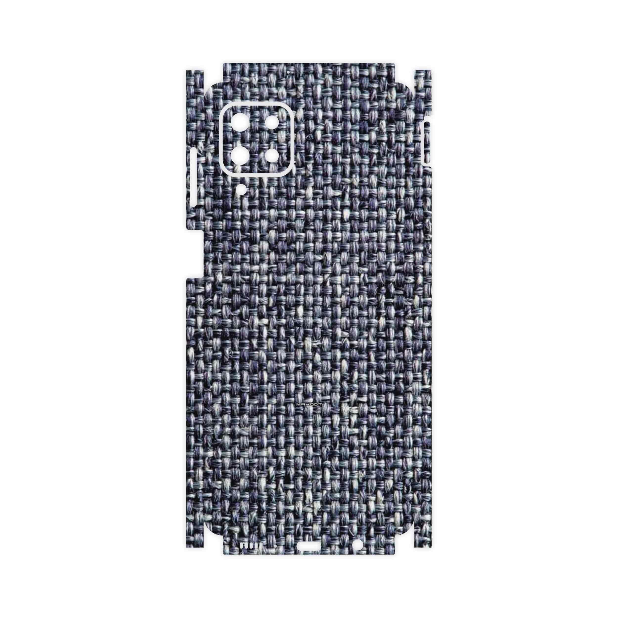 برچسب پوششی ماهوت مدل Fabric Texture 6-FullSkin مناسب برای گوشی موبایل سامسونگ Galaxy M62