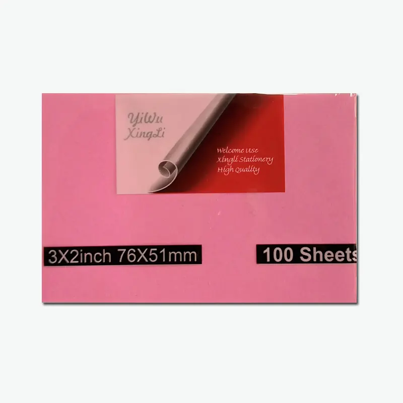کاغذ چسب دار (استیکر) 100 برگ 5 رنگ خط دار مدل S1-2