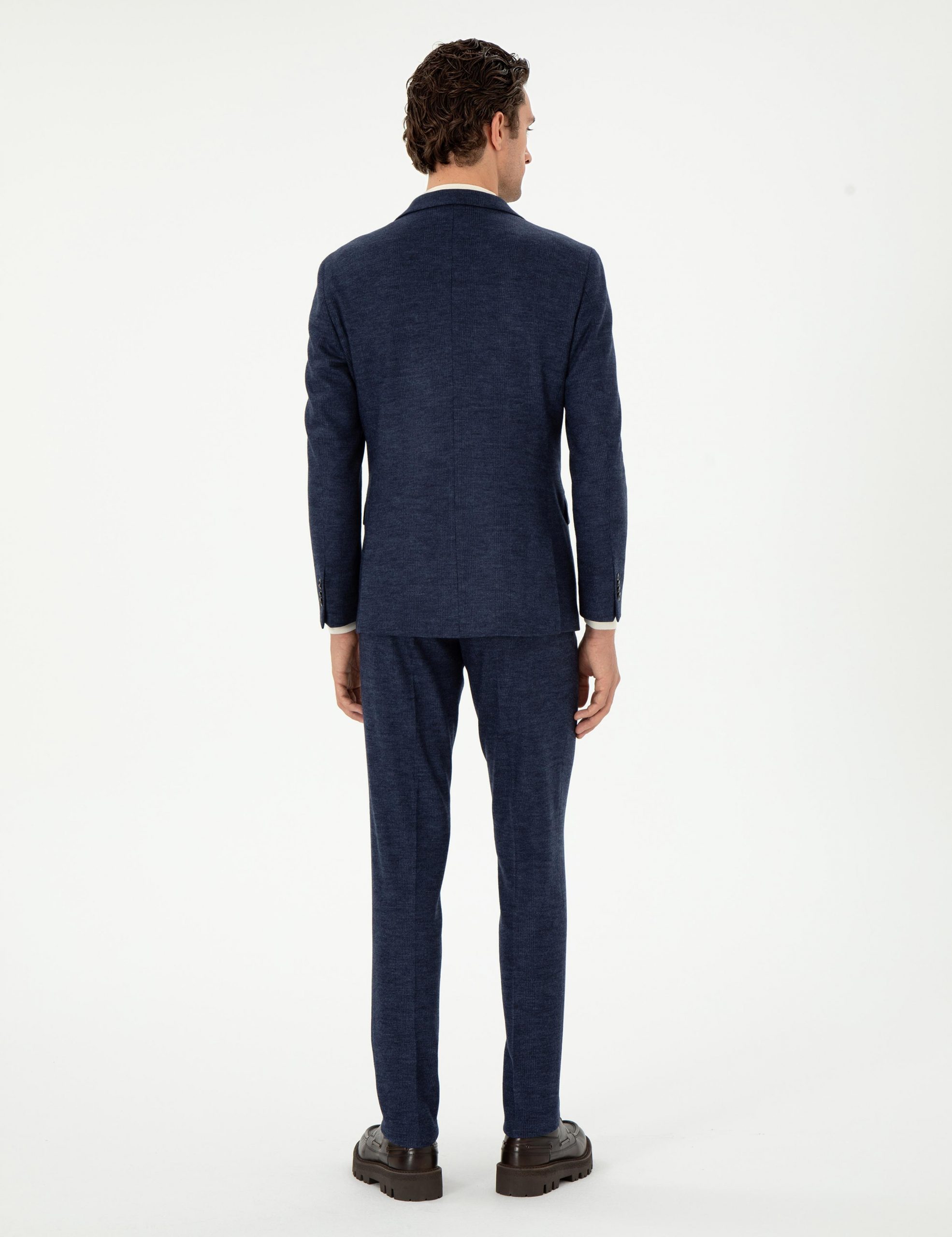 کت و شلوار مردانه سرمه ای کاشارل