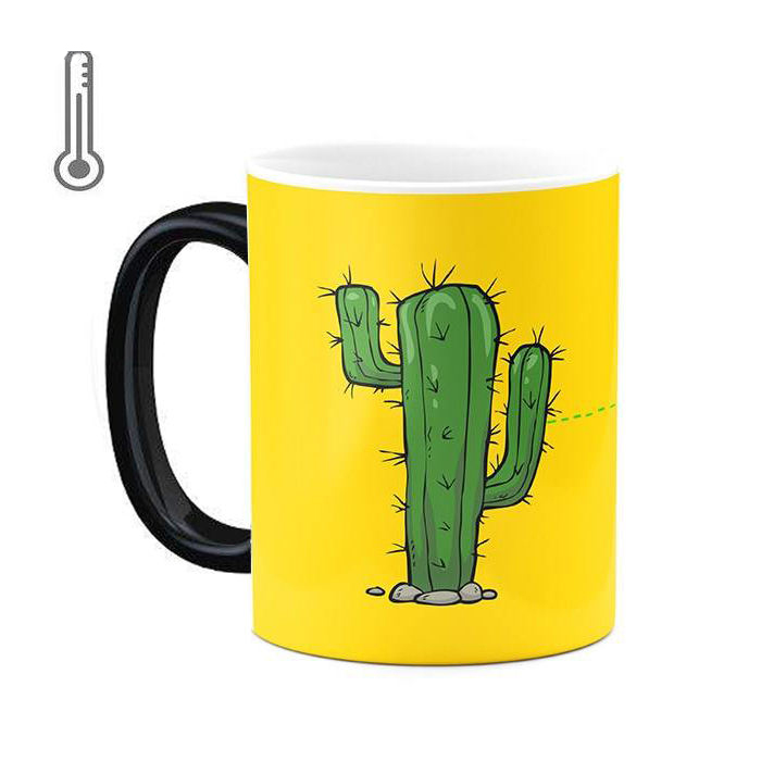 ماگ حرارتی طرح کاکتوس کد 111