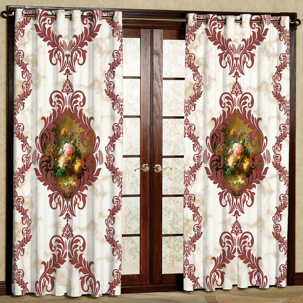 پرده مدل مخمل پانچی کد 7750 سایز 280x140 سانتی متر