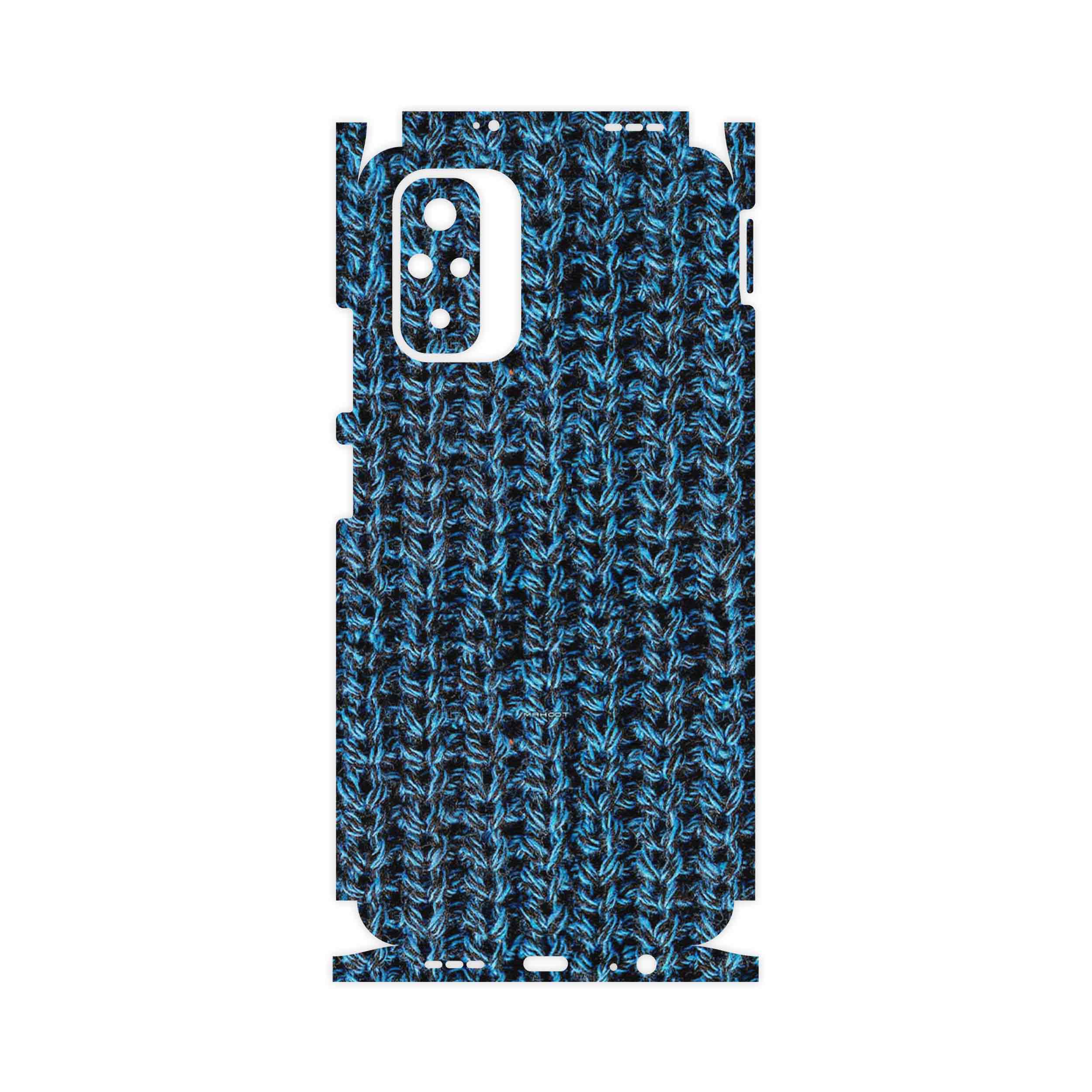 برچسب پوششی ماهوت مدل Fabric Texture 2-FullSkin مناسب برای گوشی موبایل شیائومی Redmi Note 10s