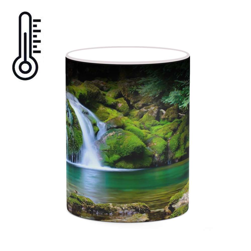 ماگ حرارتی کاکتی طرح منظره مدل mgh18201