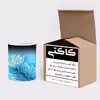 ماگ حرارتی کاکتی طرح برگ یخی مدل mgh15130