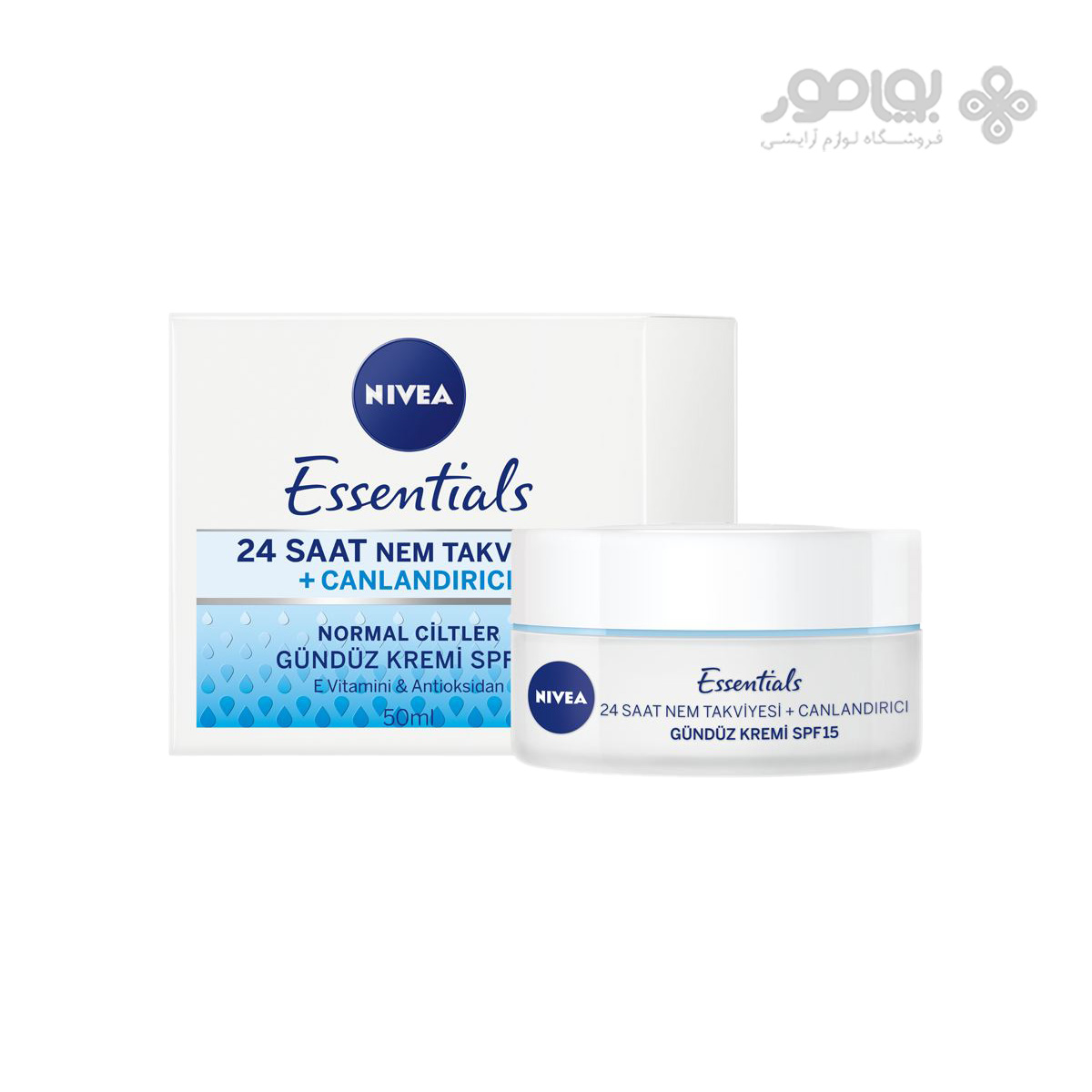 کرم مرطوب کننده نیوا مدل Essentialas پوست های نرمال