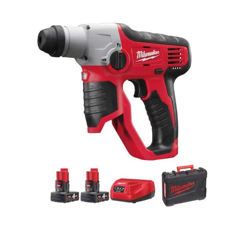 بتن کن دوکاره چهار شیار 12 ولت شارژی میلواکی مدل M12H-402C