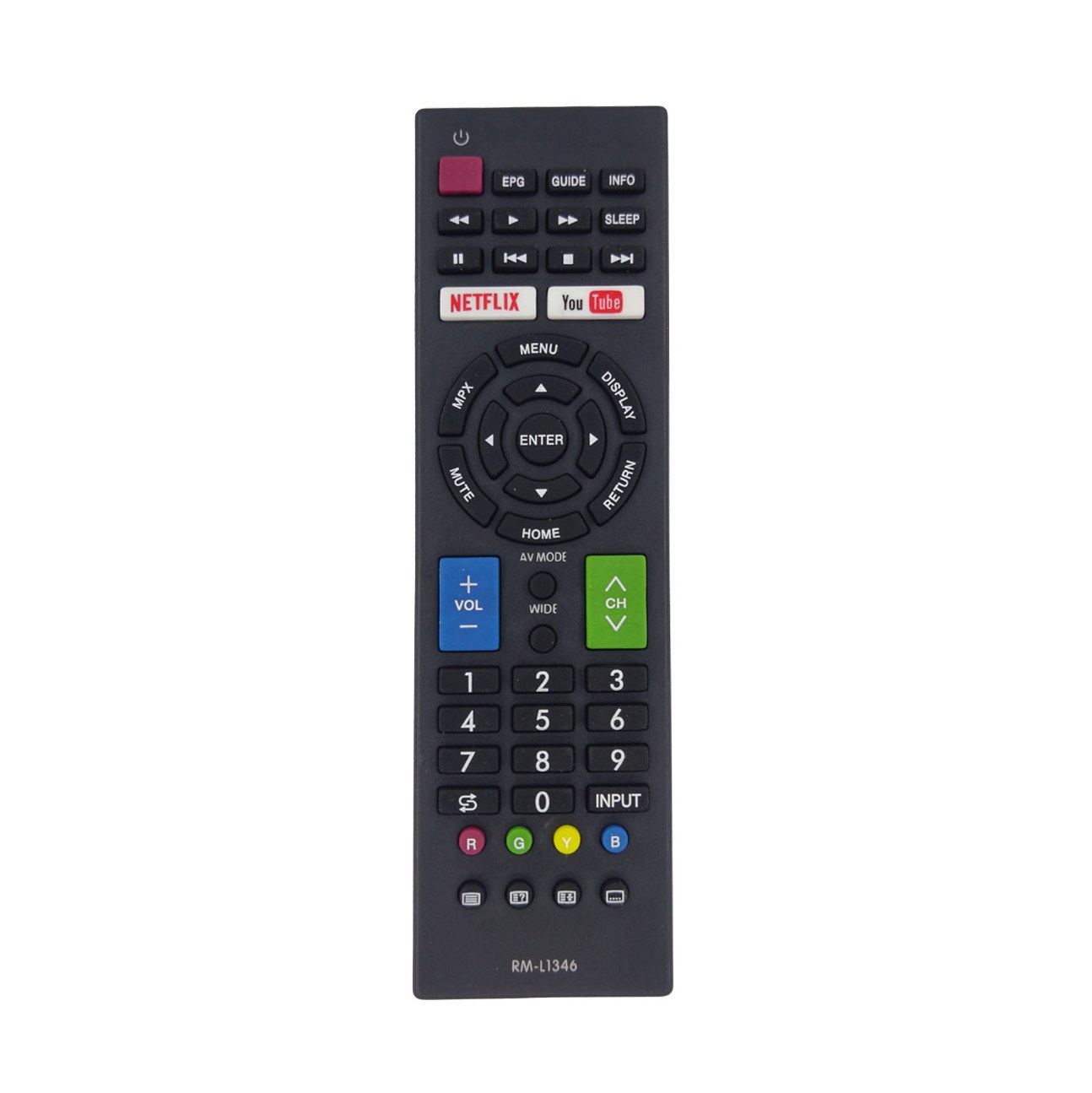 کنترل تلویزیون ال ای دی LED شارپ Sharp اینترنت دار مدل RM-L1346