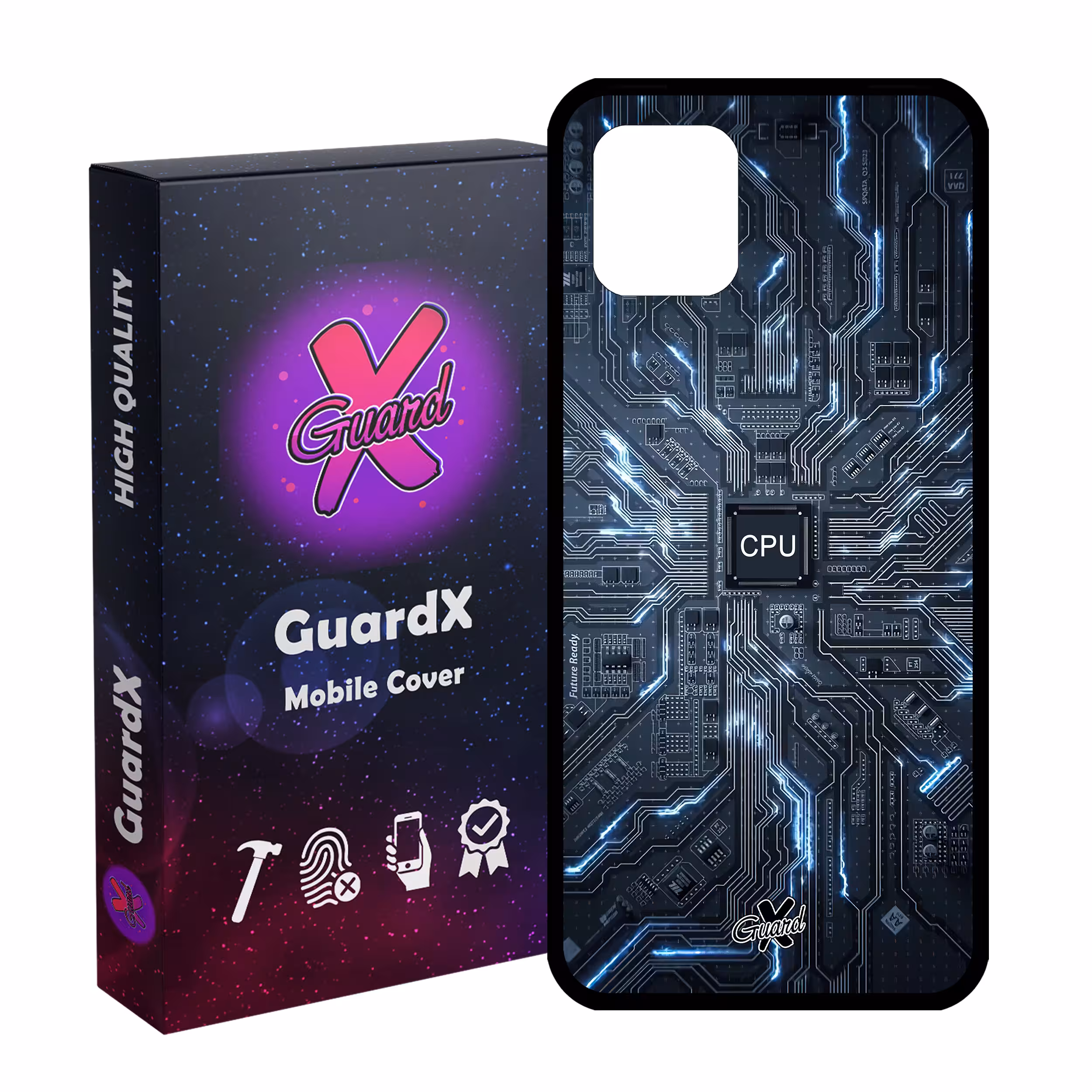 کاور گارد ایکس طرح CPU مدل Glass10504 مناسب برای گوشی موبایل سامسونگ Galaxy Note 10 Lite / A81