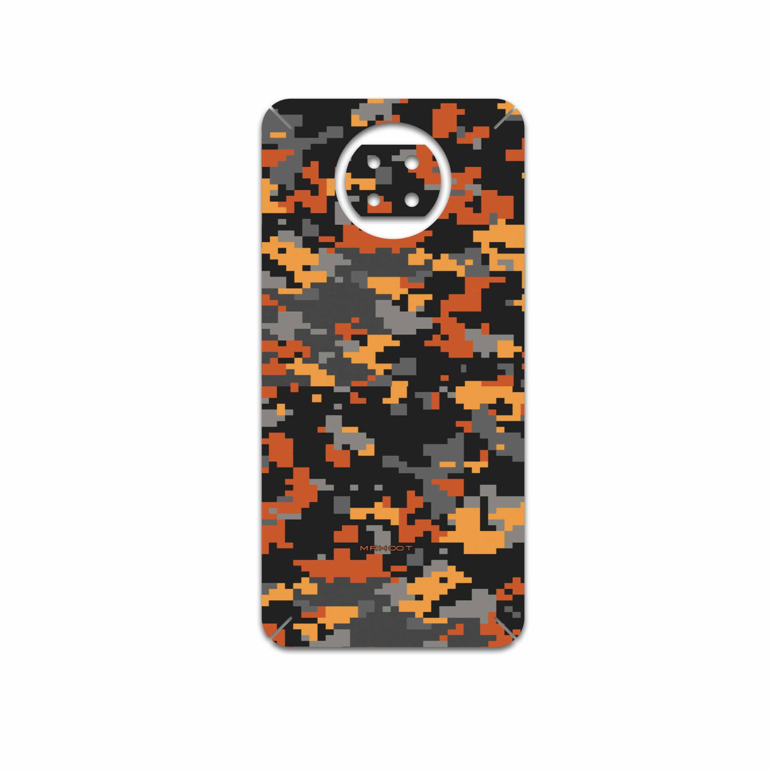 برچسب پوششی ماهوت مدل Army-Autumn-pixel مناسب برای گوشی موبایل شیائومی Redmi Note 9T