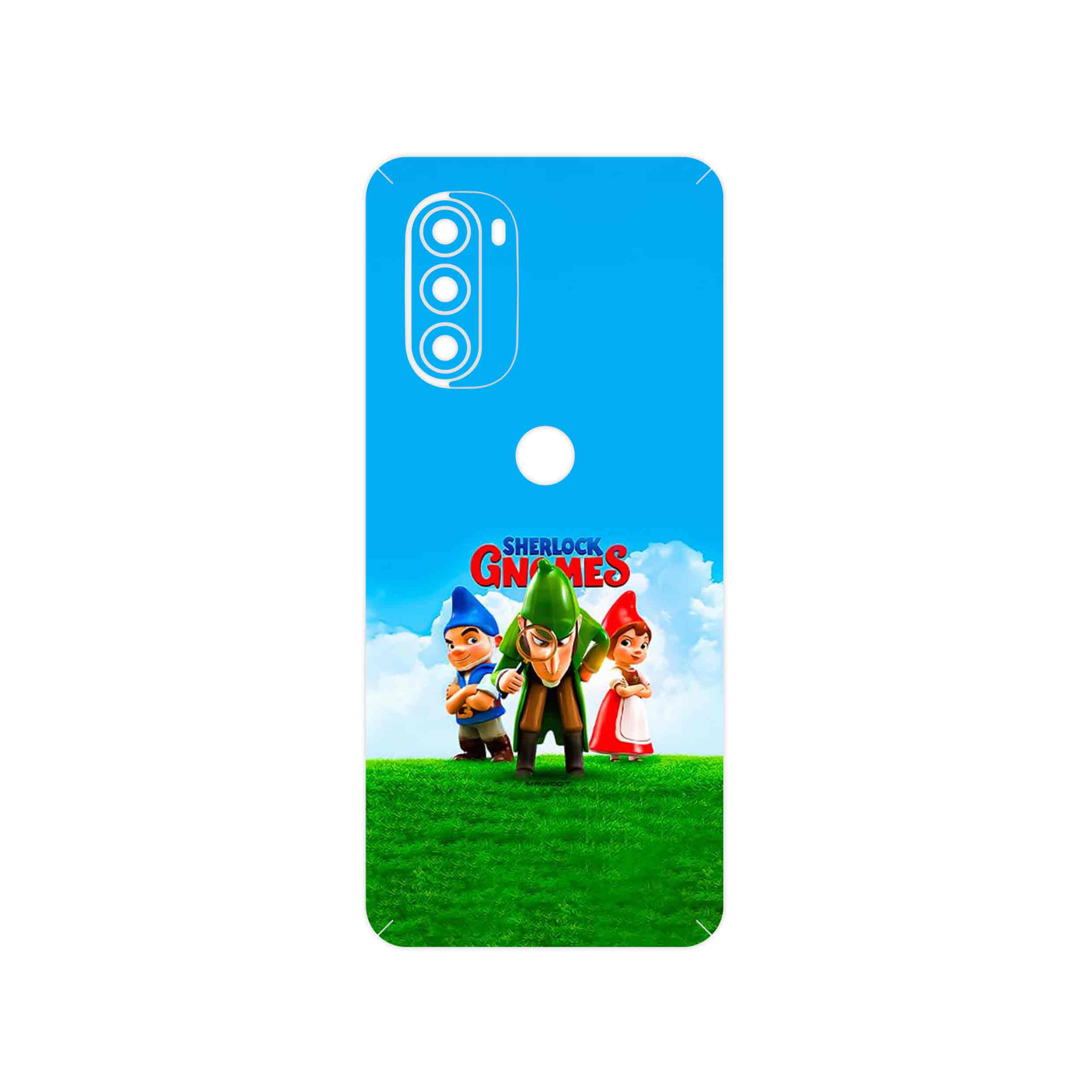 برچسب پوششی ماهوت مدل Sherlock Gnomes مناسب برای گوشی موبایل موتورولا Moto G51 5G