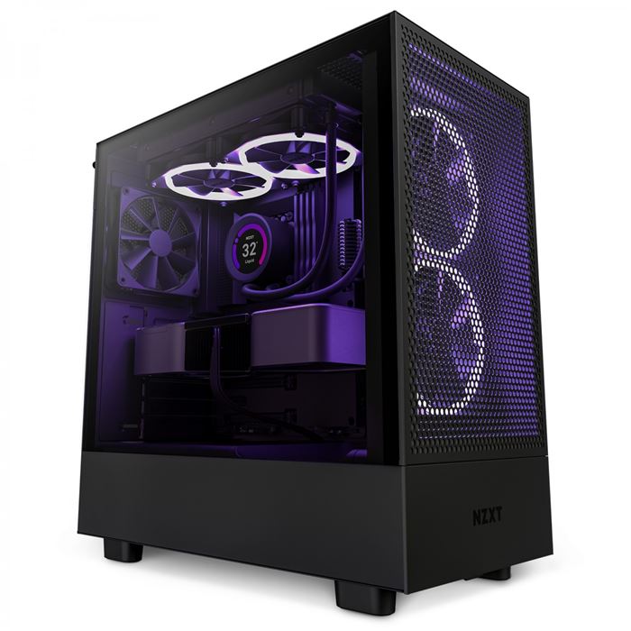 کیس ان زد ایکس تی NZXT H5 Flow Black