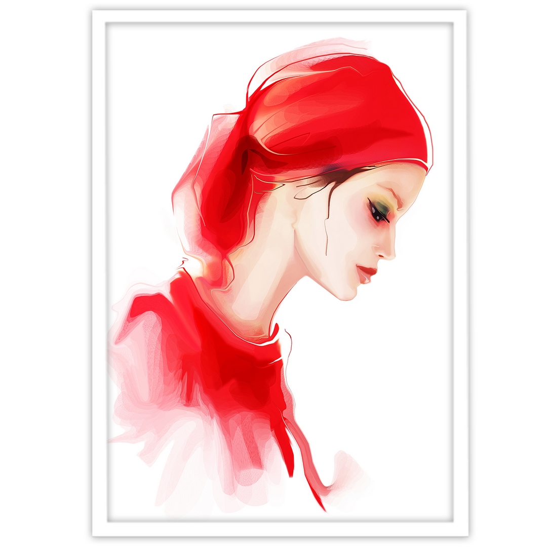 تابلو بکلیت طرح مدلینگ آرایش و زیبایی مدل W-15354