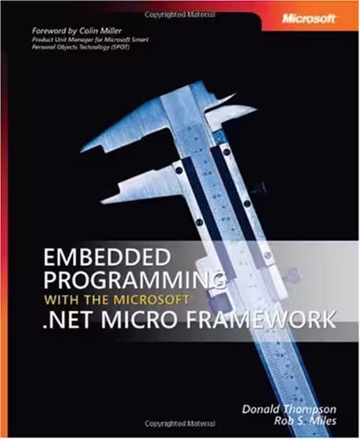 خرید و دانلود نسخه کامل کتاب Embedded Programming with the Microsoft .NET Micro Framework