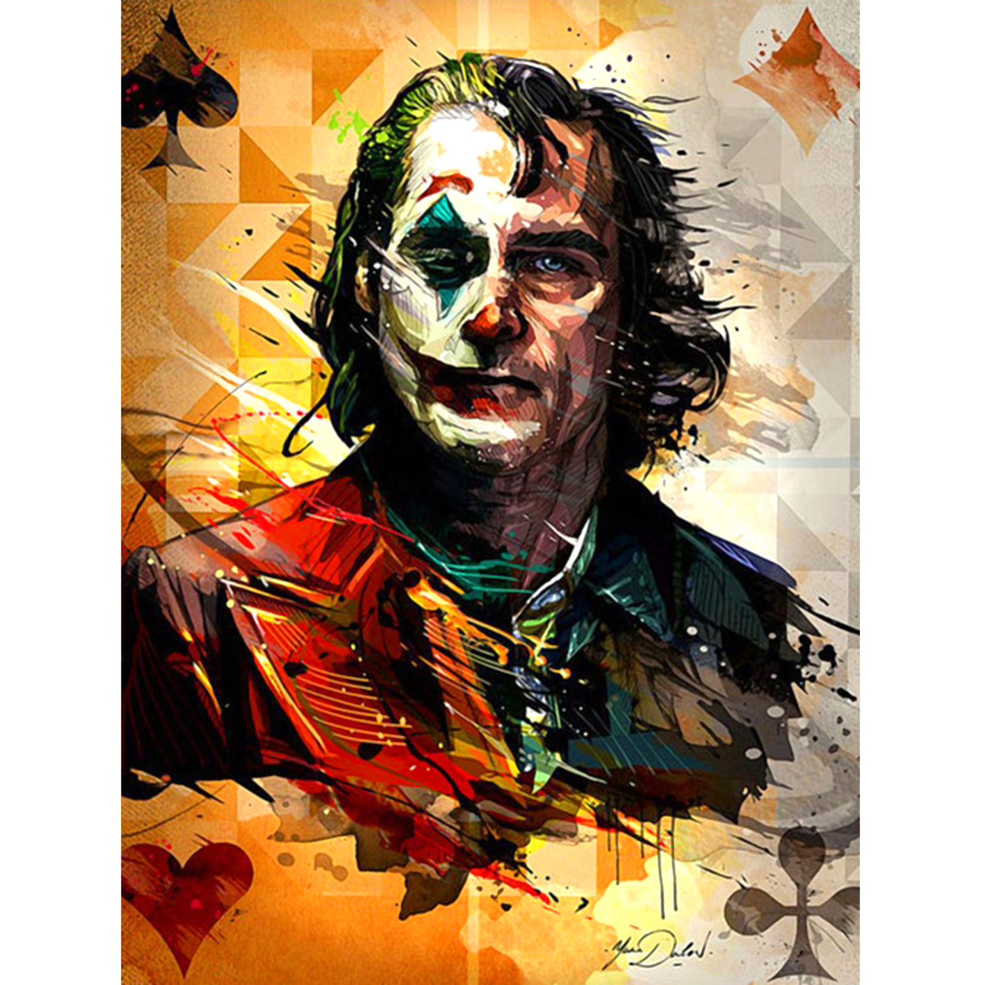 تابلو شاسی طرح جوکر کد j2 