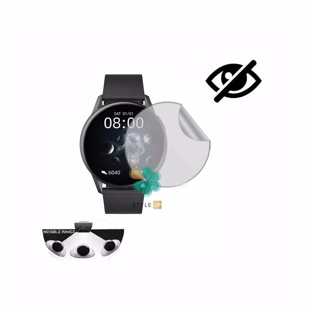 محافظ صفحه ساعت حریم شخصی نانو مناسب شیائومی Kieslect Smart Watch K10
