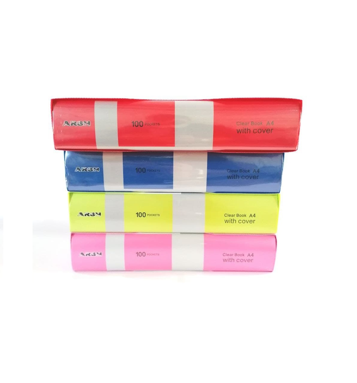 کلیربوک 100 برگ قابدار قرمز عرش  کد 109