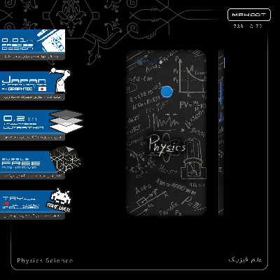 برچسب پوششی ماهوت مدل Physics Science-FullSkin مناسب برای گوشی موبایل شیائومی Mi 8 Lite