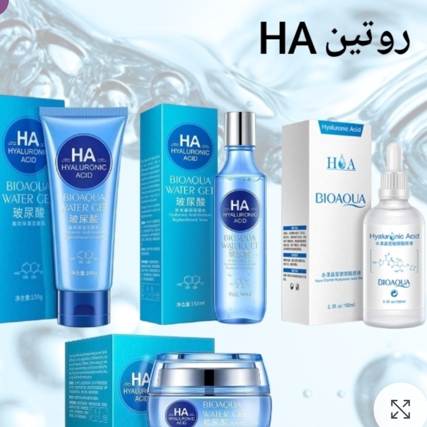 پک 4محصولی روتین هیالورونیک اسید HA بیوآکوا

